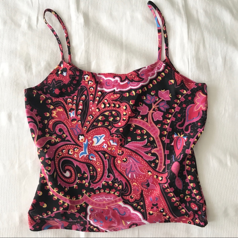 NEWPORT Vintage Camisole Tank Paisley